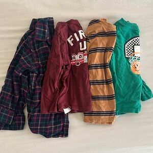 Colorful Long Sleeve Shirt Collection -Toddlers 3T